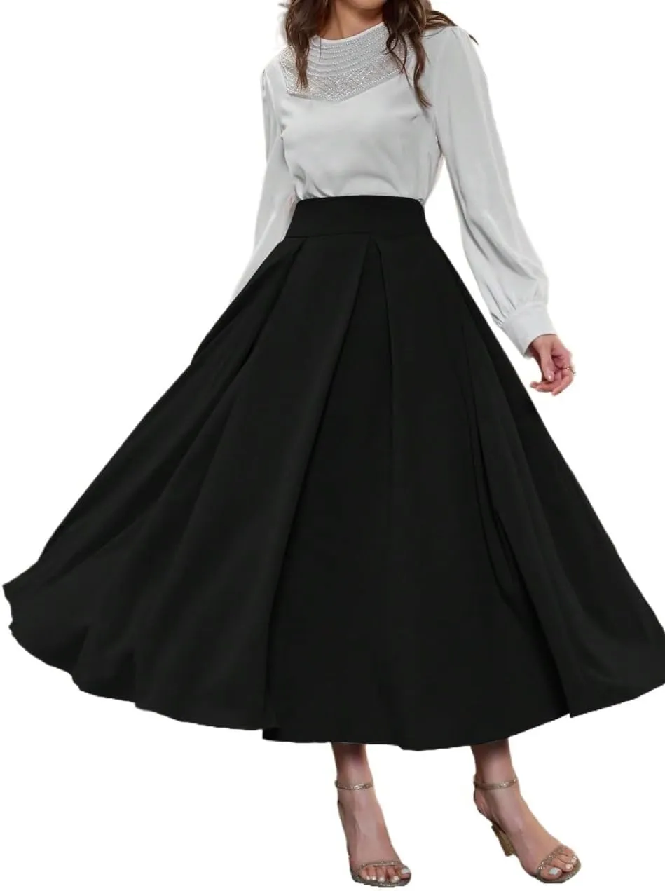 Beach Skirts High Waist Skirt Maxi Women