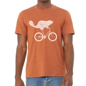 Beaverdale Bicycles Beaver Logo Unisex Heather CVC T-Shirt