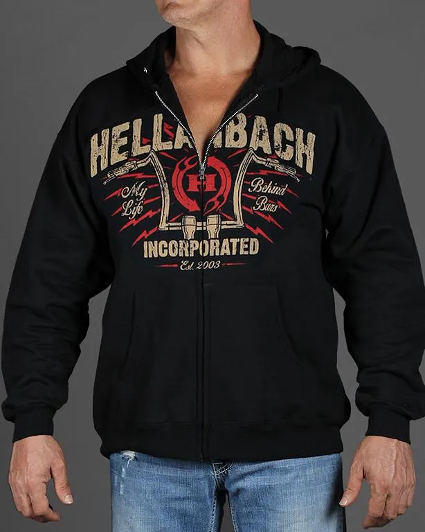 Behind Bars Zip-Up Hoodie