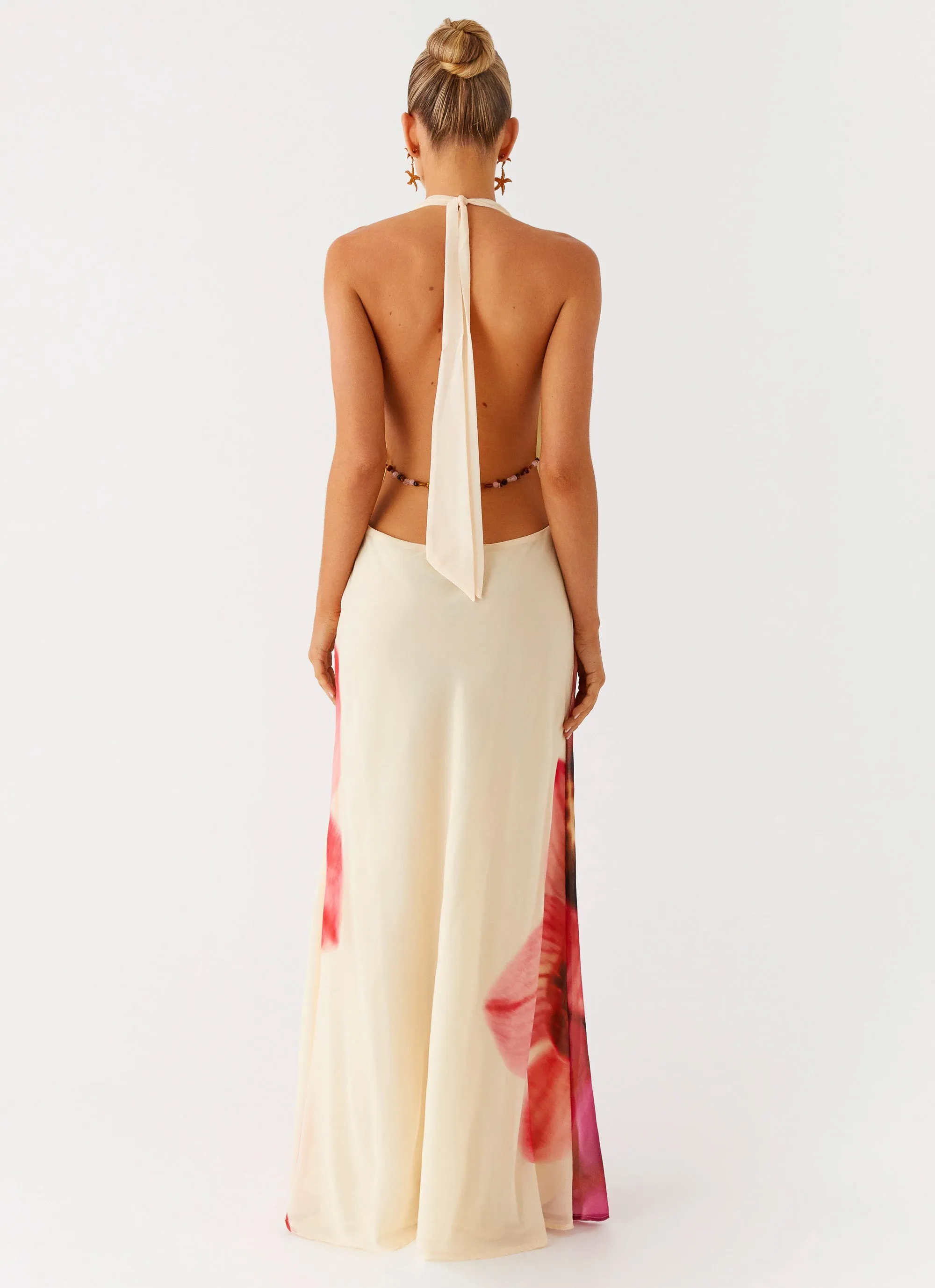 Belivia Maxi Dress - Yellow Bloom Timeless Energy