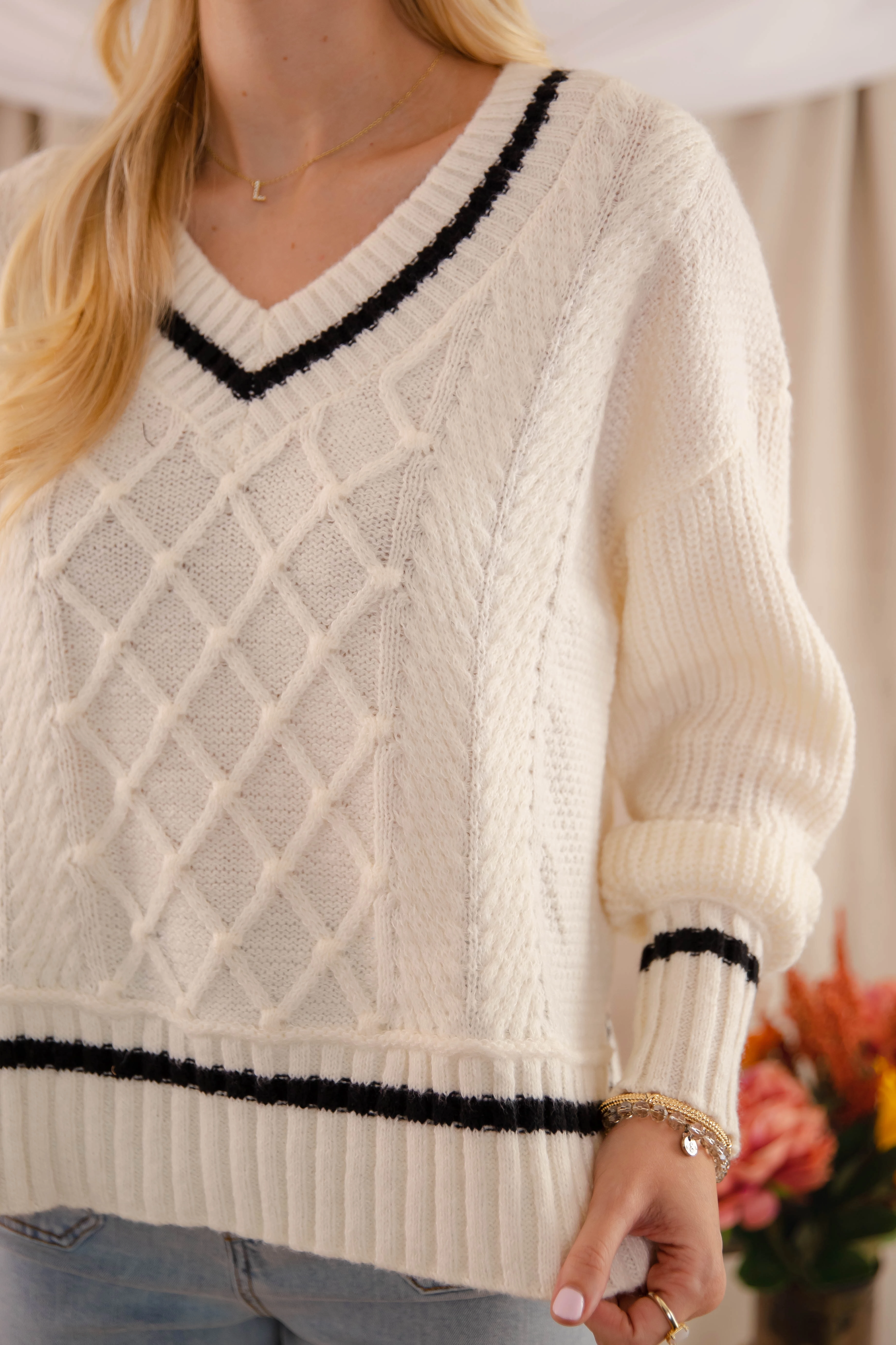 Cozy Sweatshirt Lightweight Knit Better Miss Me Sweater