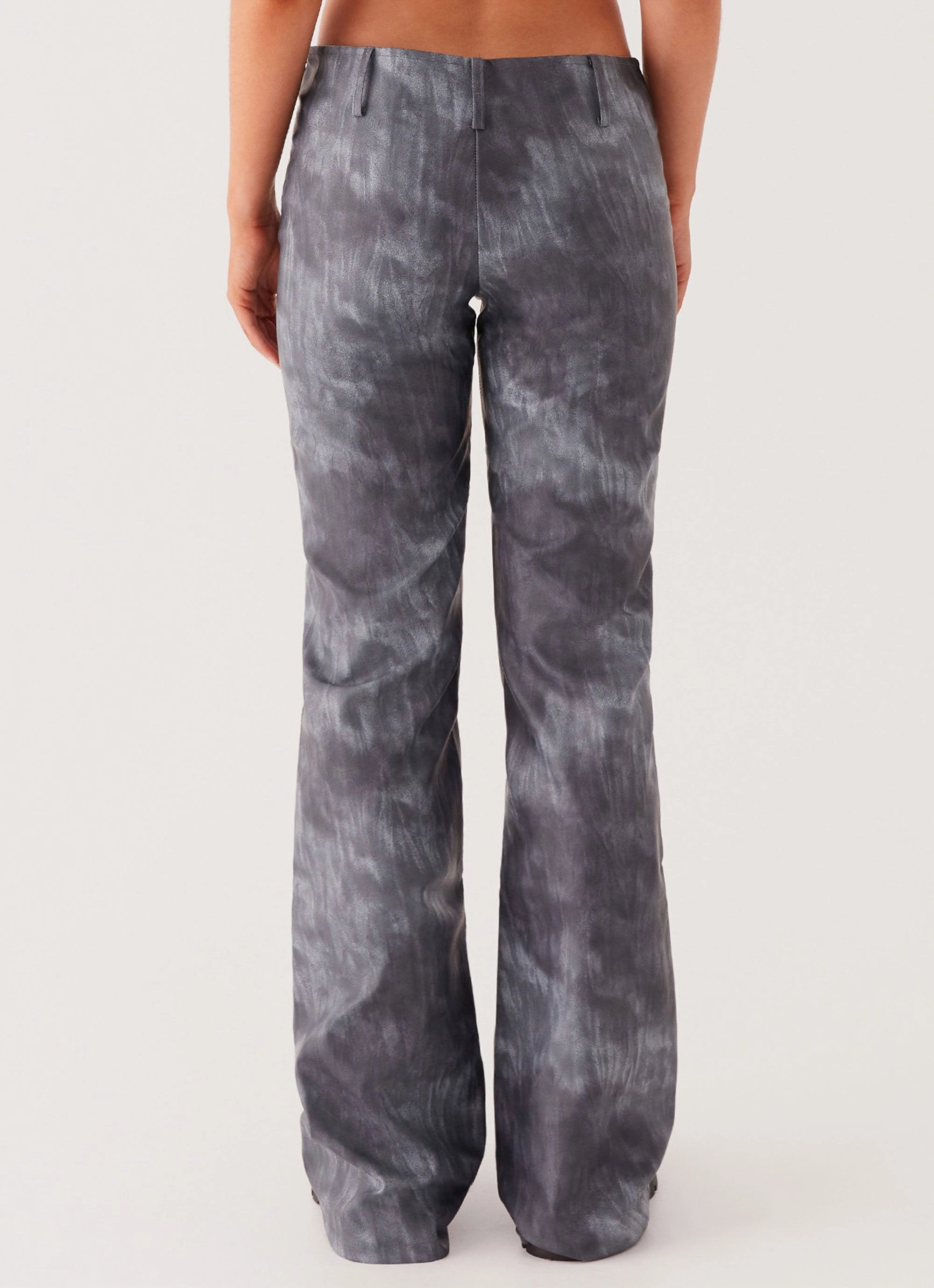 Better When I'm Dancing Lace Up Pants - Graphite Wardrobe Essential HypoallergenicFabric
