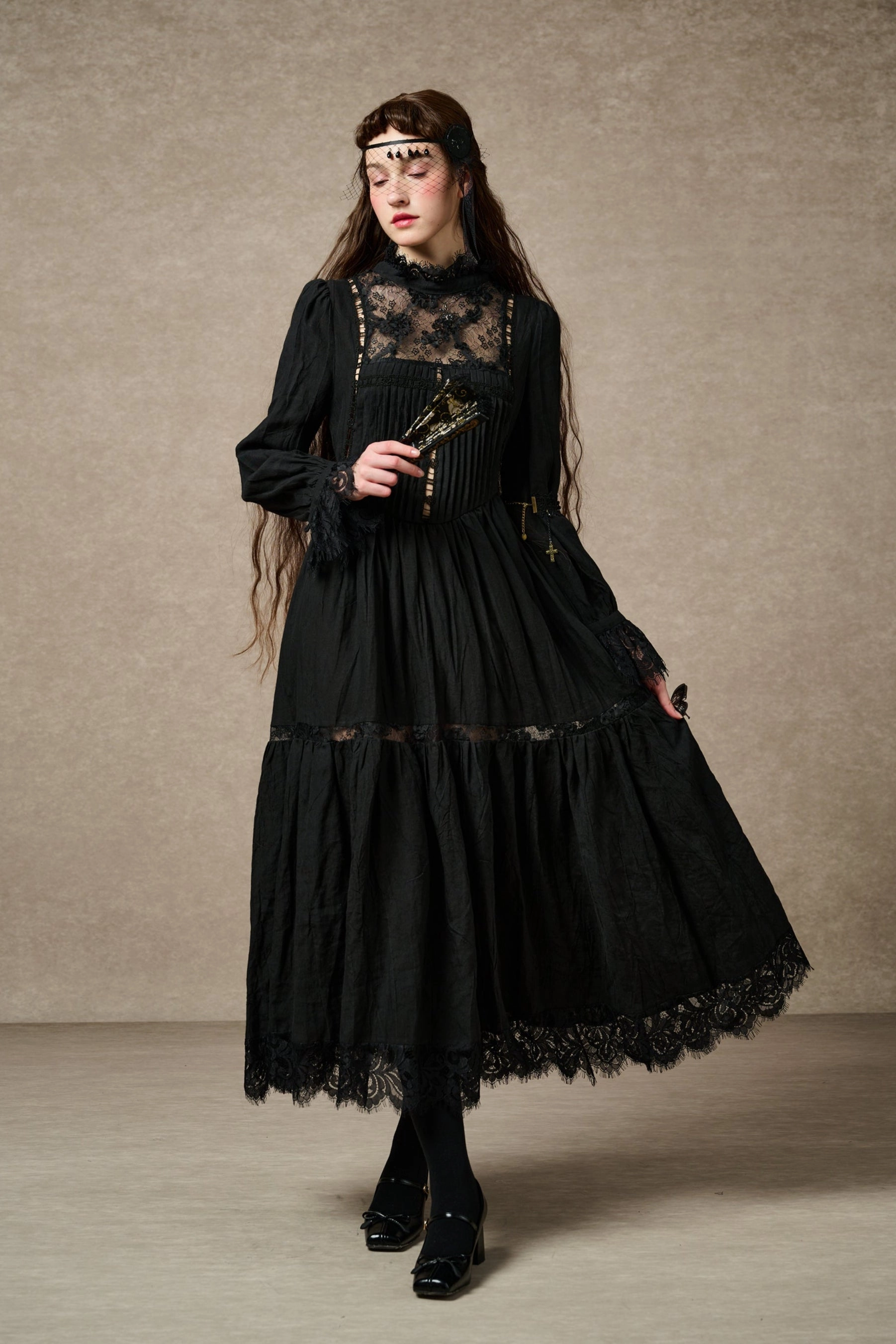 Beverly 31| victorian linen dress No Irritation Seams