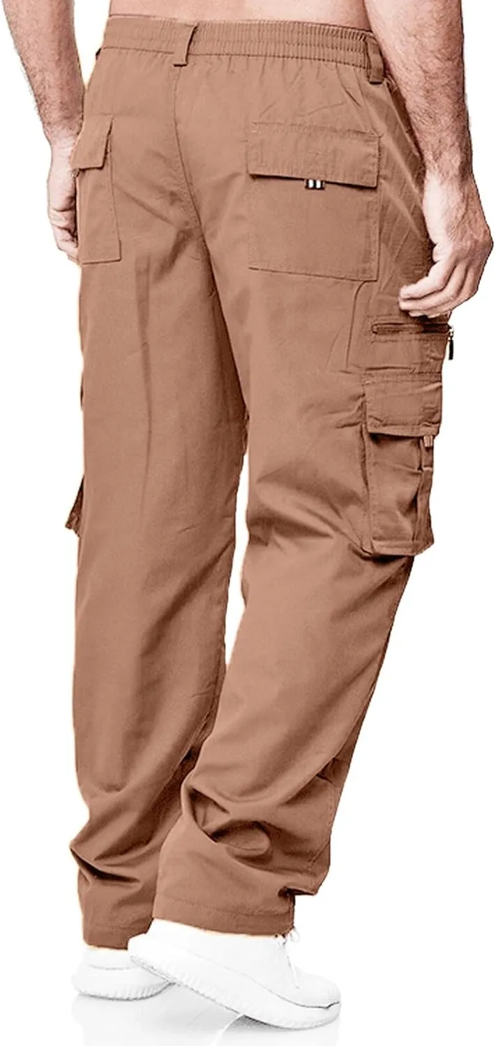 Big and Tall Cargo Pants for Men Sweatpants for Men Pants Cotton Sweatpants Fashion Joggers Sports Long Pants Trousers