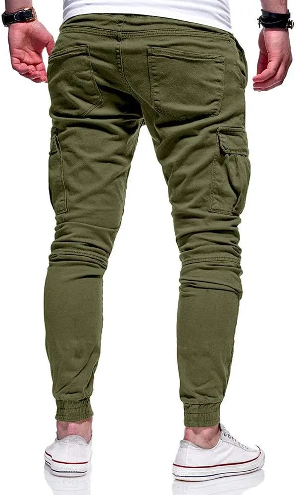 Big and Tall Sweatpants for Men Pants with Pockets Men's Pants Men's Jogger Lightweight Sweatpants Casual Loose-fit