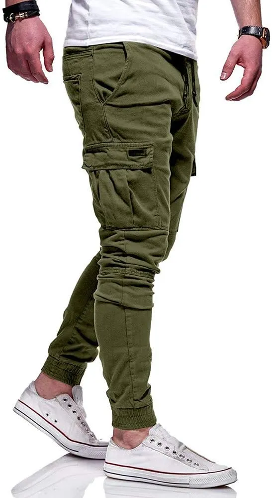 Big and Tall Sweatpants for Men Pants with Pockets Men's Pants Men's Jogger Lightweight Sweatpants Casual Loose-fit