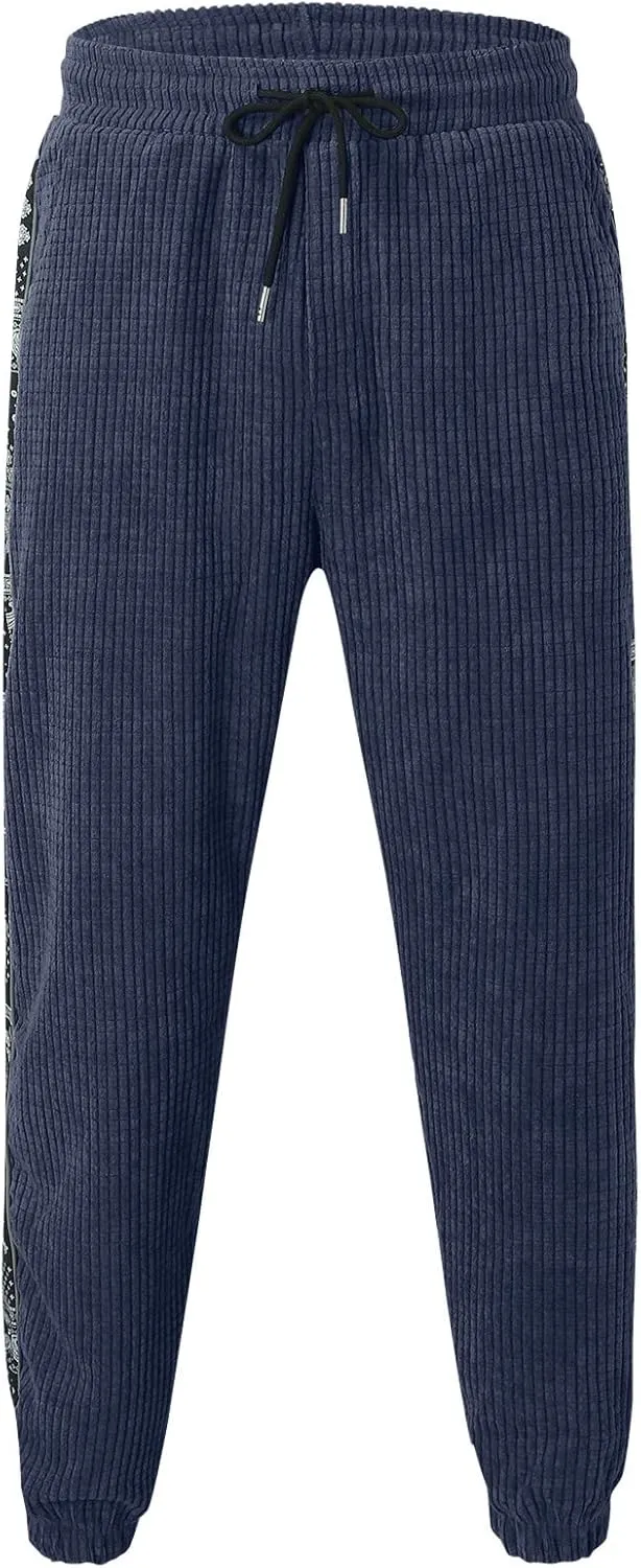 Big and Tall Sweatpants for Men Sweatpants Stretch Elastic Running Athletic Cargo Sports Sweatpants for Men Men Pants