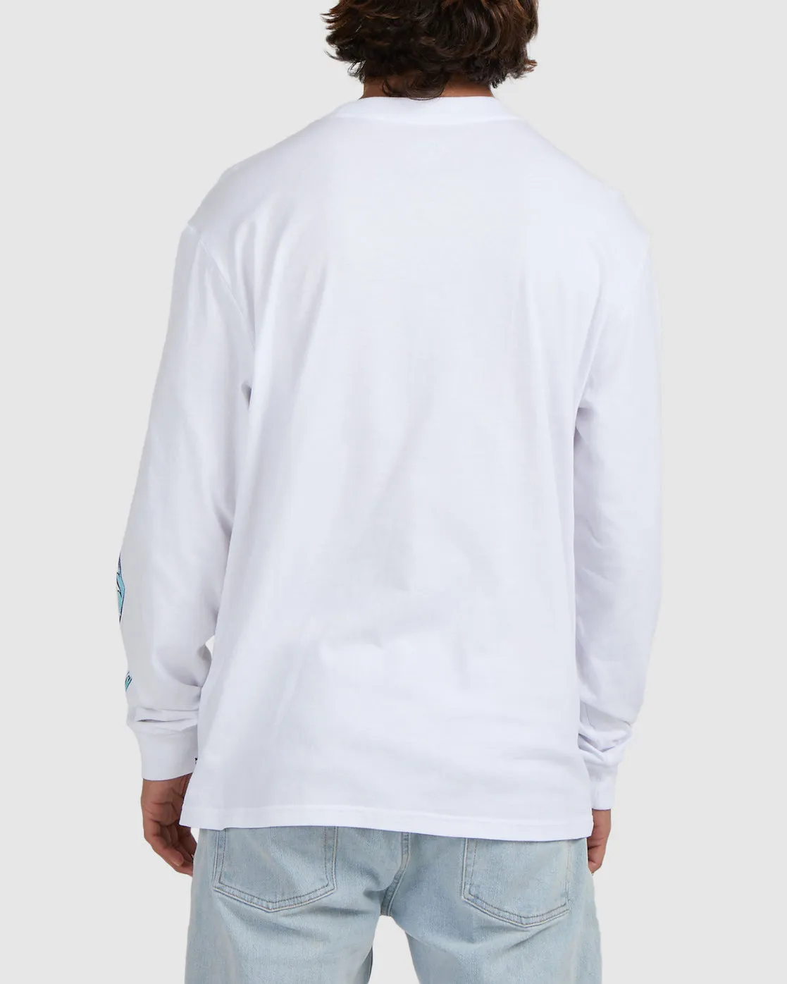 Billabong Core Diamond Long Sleeve Tee - White