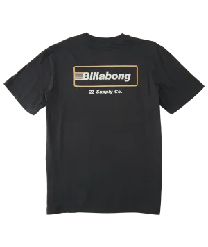 Billabong Walled Tee-Washed Black