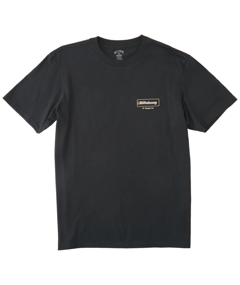 Billabong Walled Tee-Washed Black