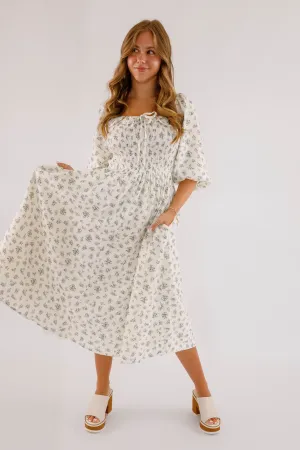 Insist On Knowing Midi Dress Office Shape Airy Fit