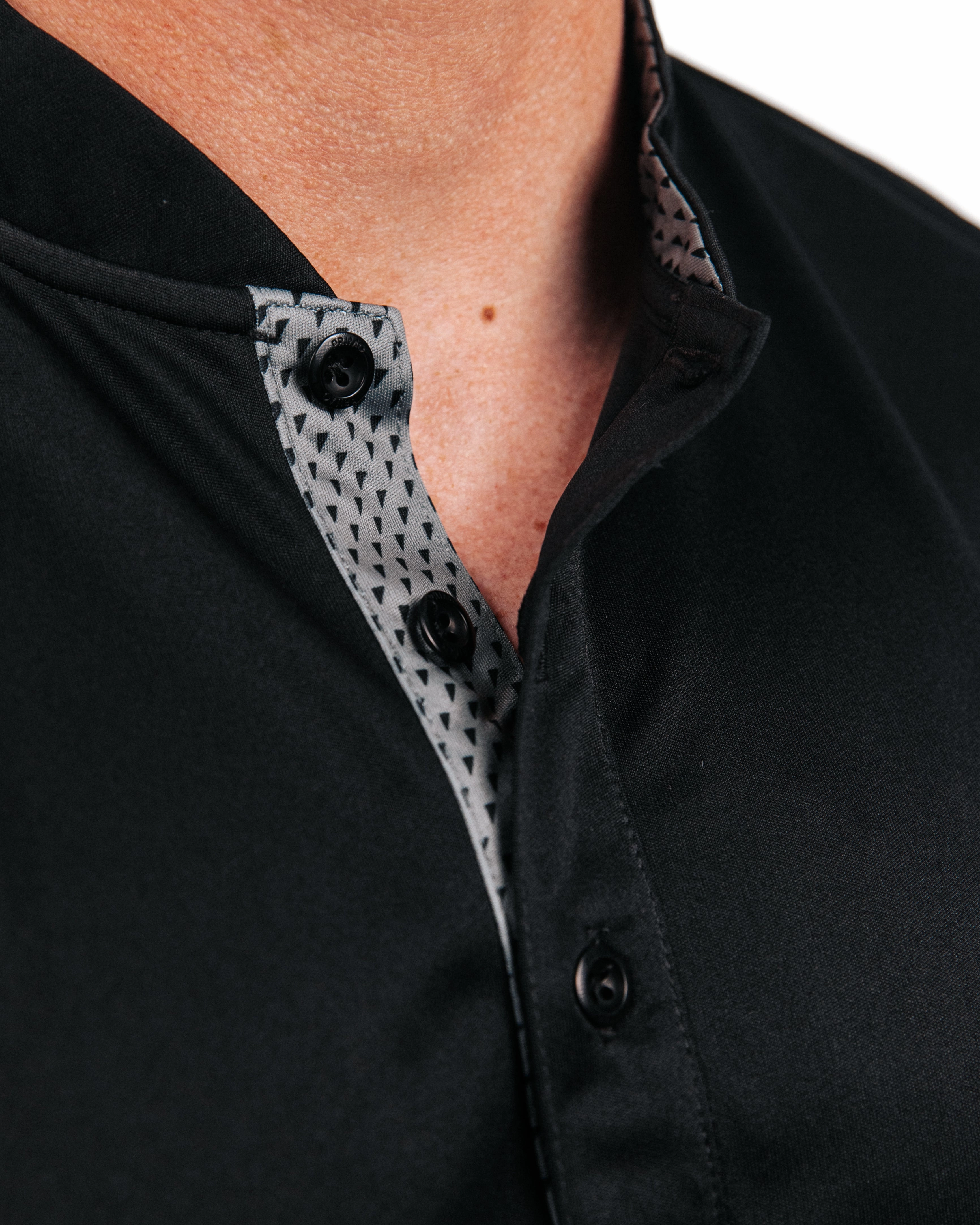 Black Blade Polo Comfortable Cotton