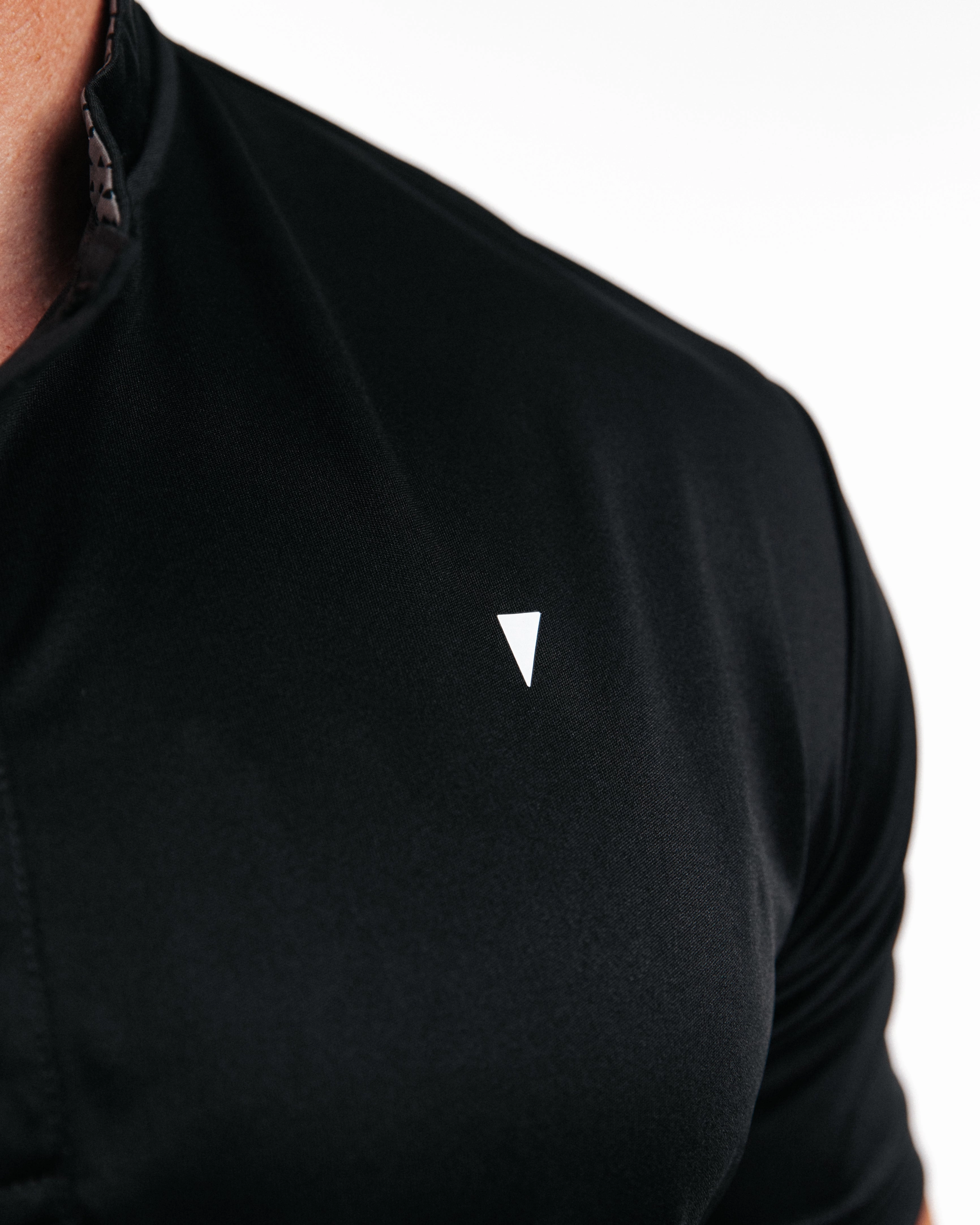 Adaptive Waistband Black Blade Polo