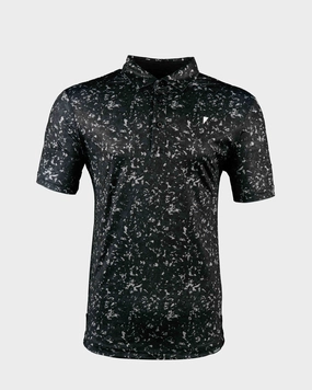 Black Camo Classic Polo NonFade Dye