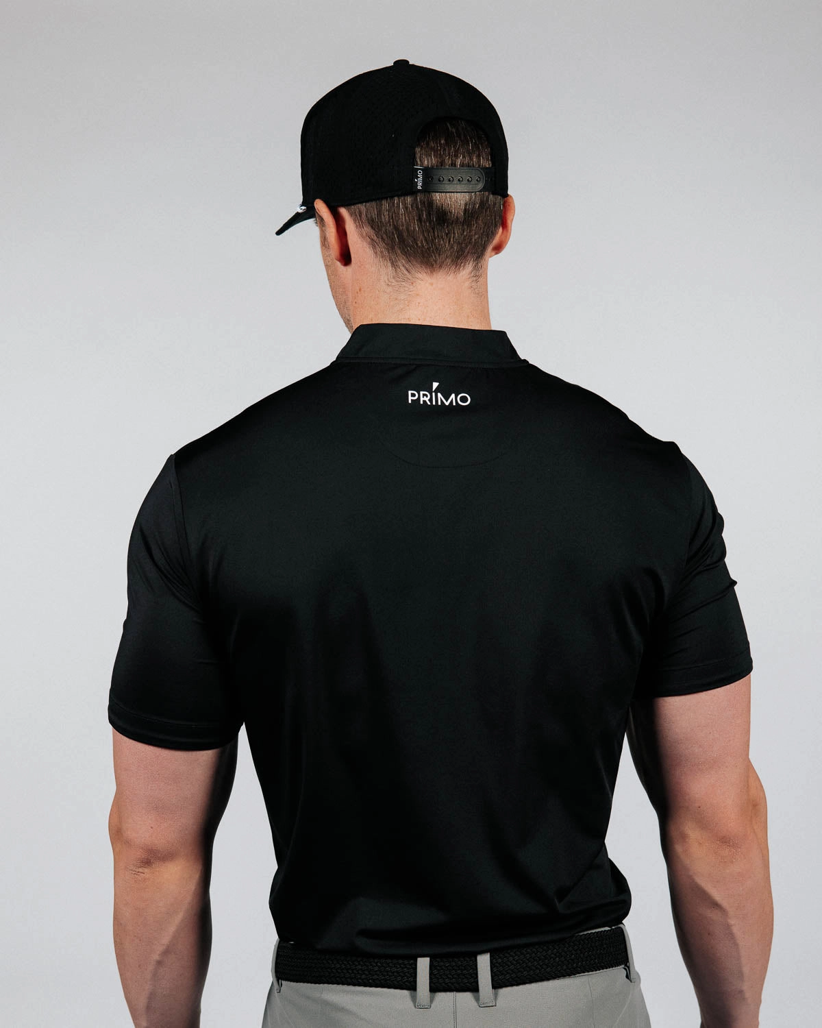 Black Ice Blade Polo TaglessCollars