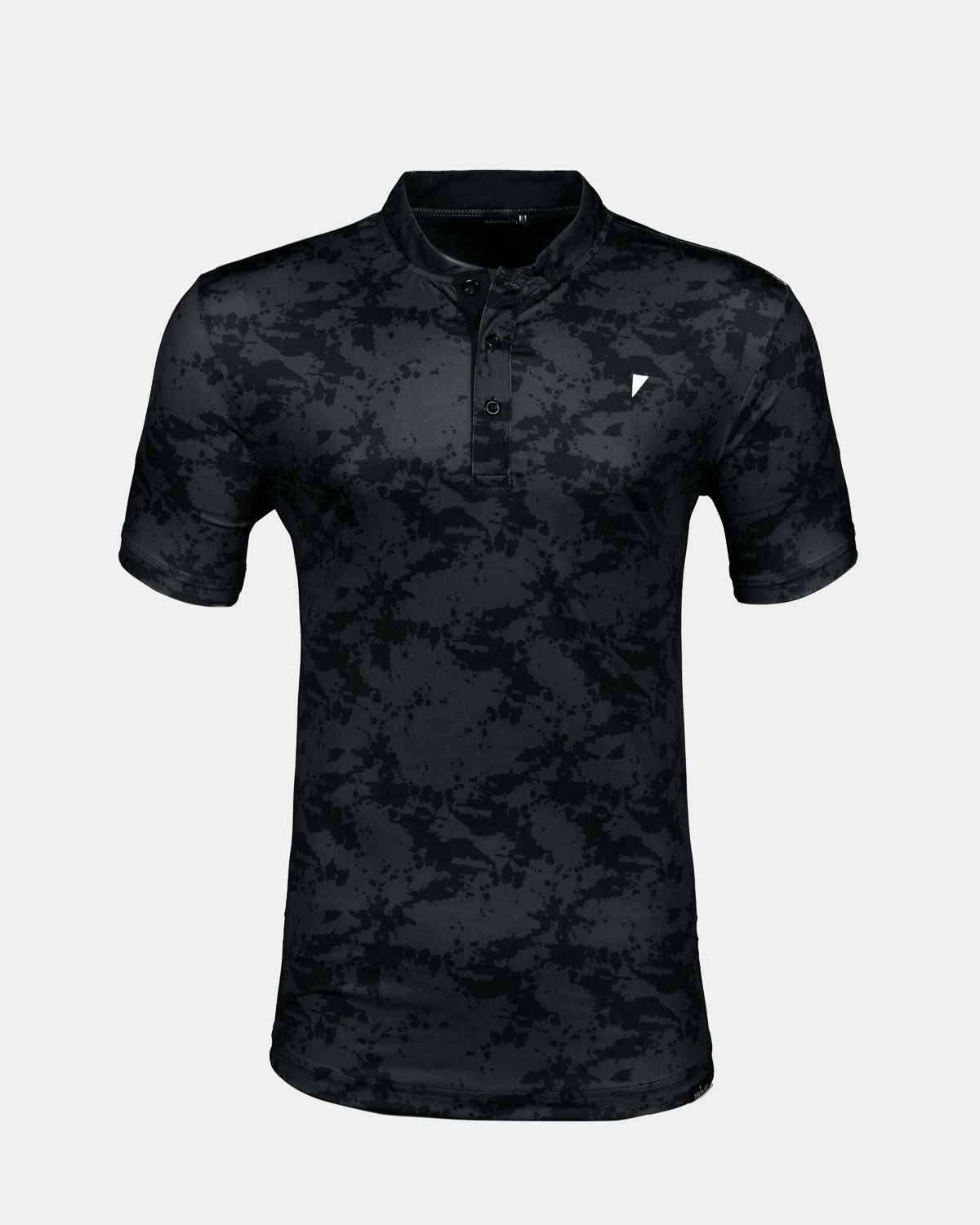 Black Splatter Blade Polo ElasticTrimming NonFadeFinish