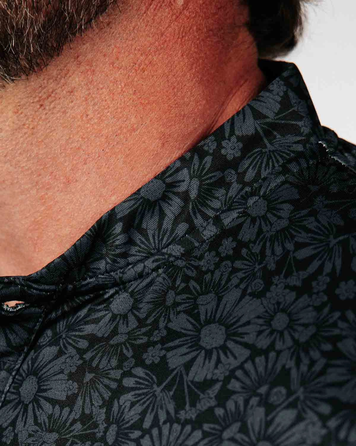 Self Cleaning Coating Black Sunflower Blade Polo