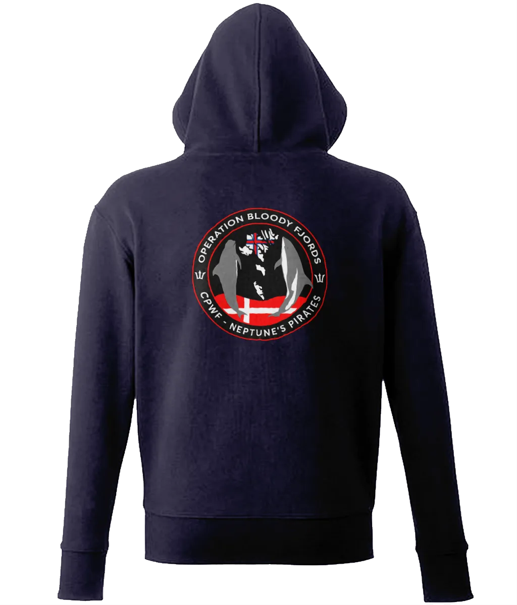 Bloody Fjords Unisex Zip Hoodie