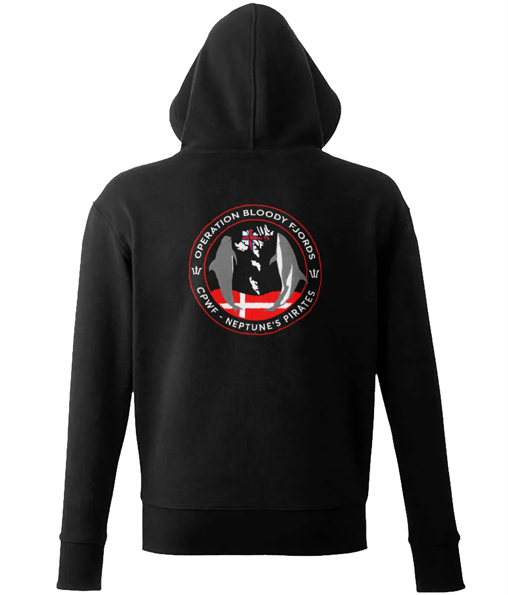 Bloody Fjords Unisex Zip Hoodie