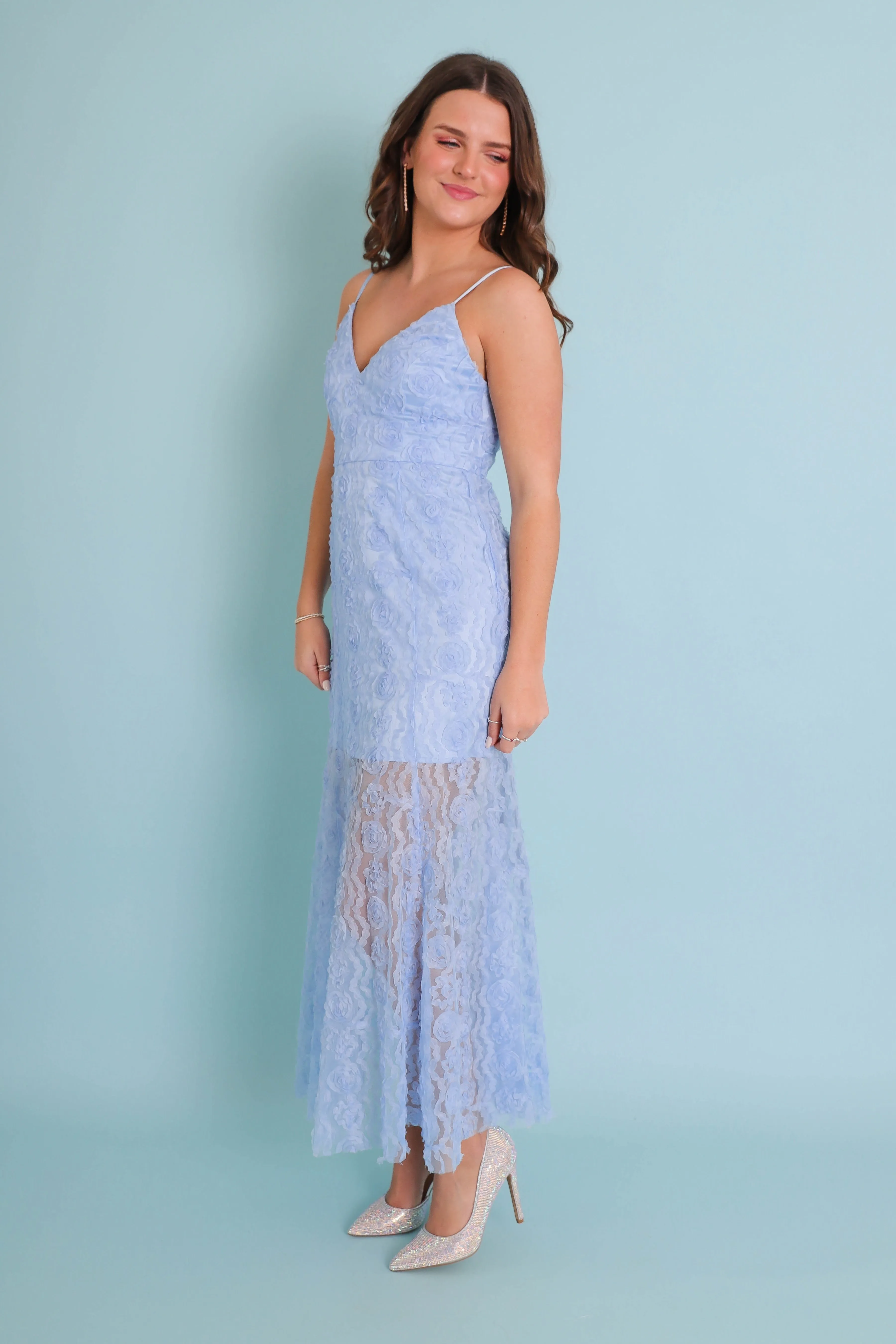 Slender Look Autumn Ready Blossoming Into More Midi Dress