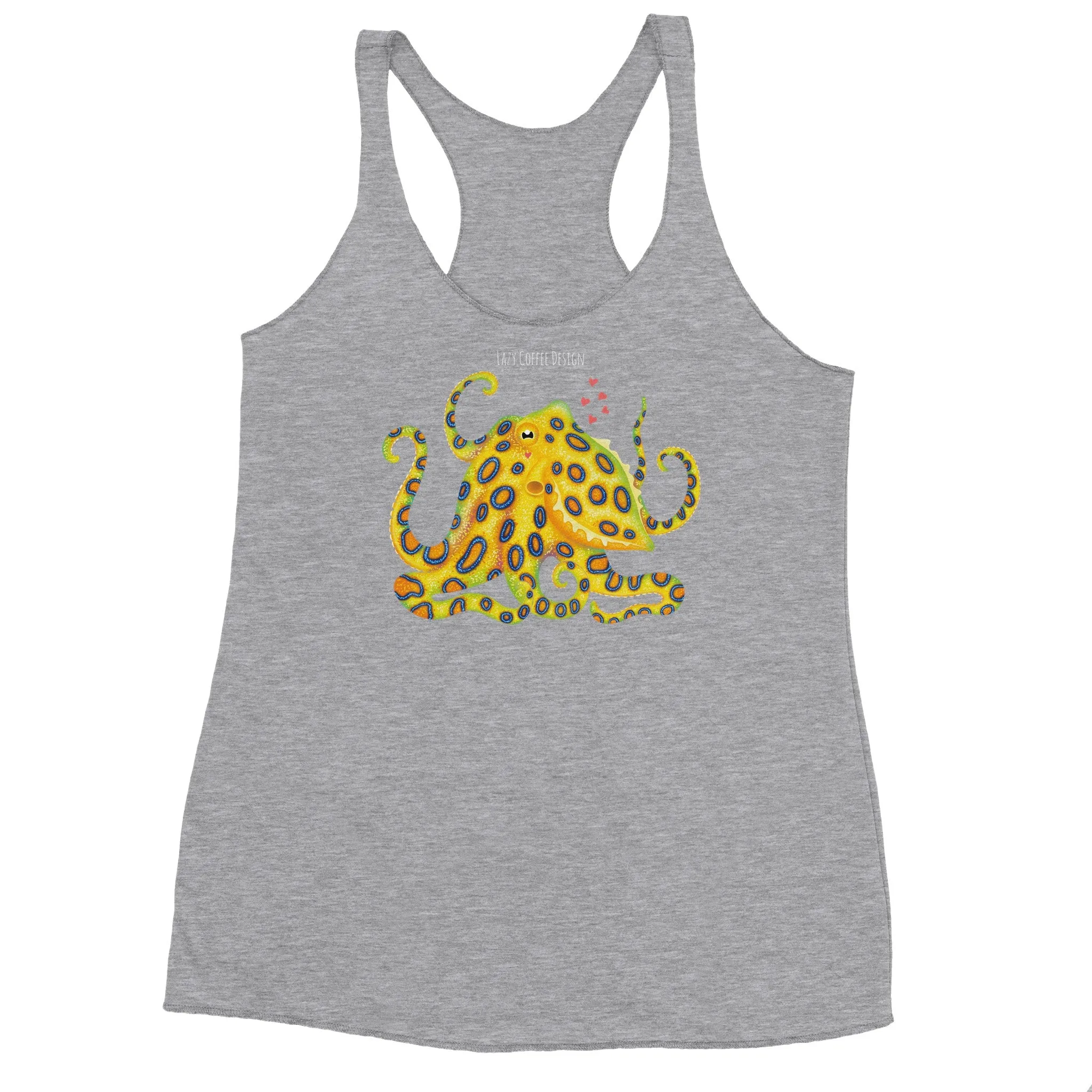 Blue Ringed Octopus Women's Racerback Tank Top