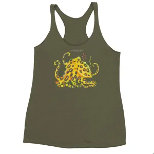 Blue Ringed Octopus Women's Racerback Tank Top