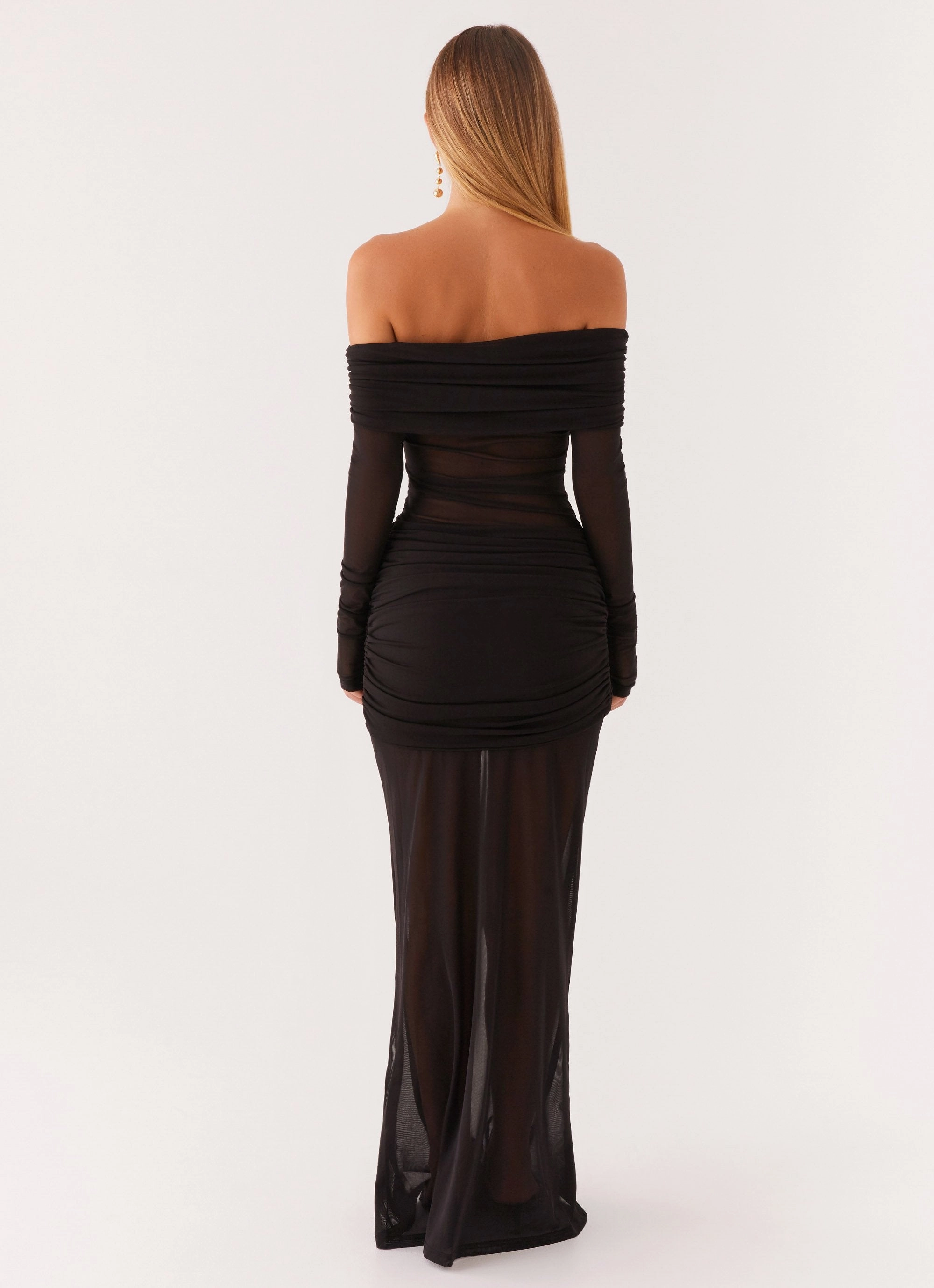 Liberty Maxi Dress - Black Timeless Beauty