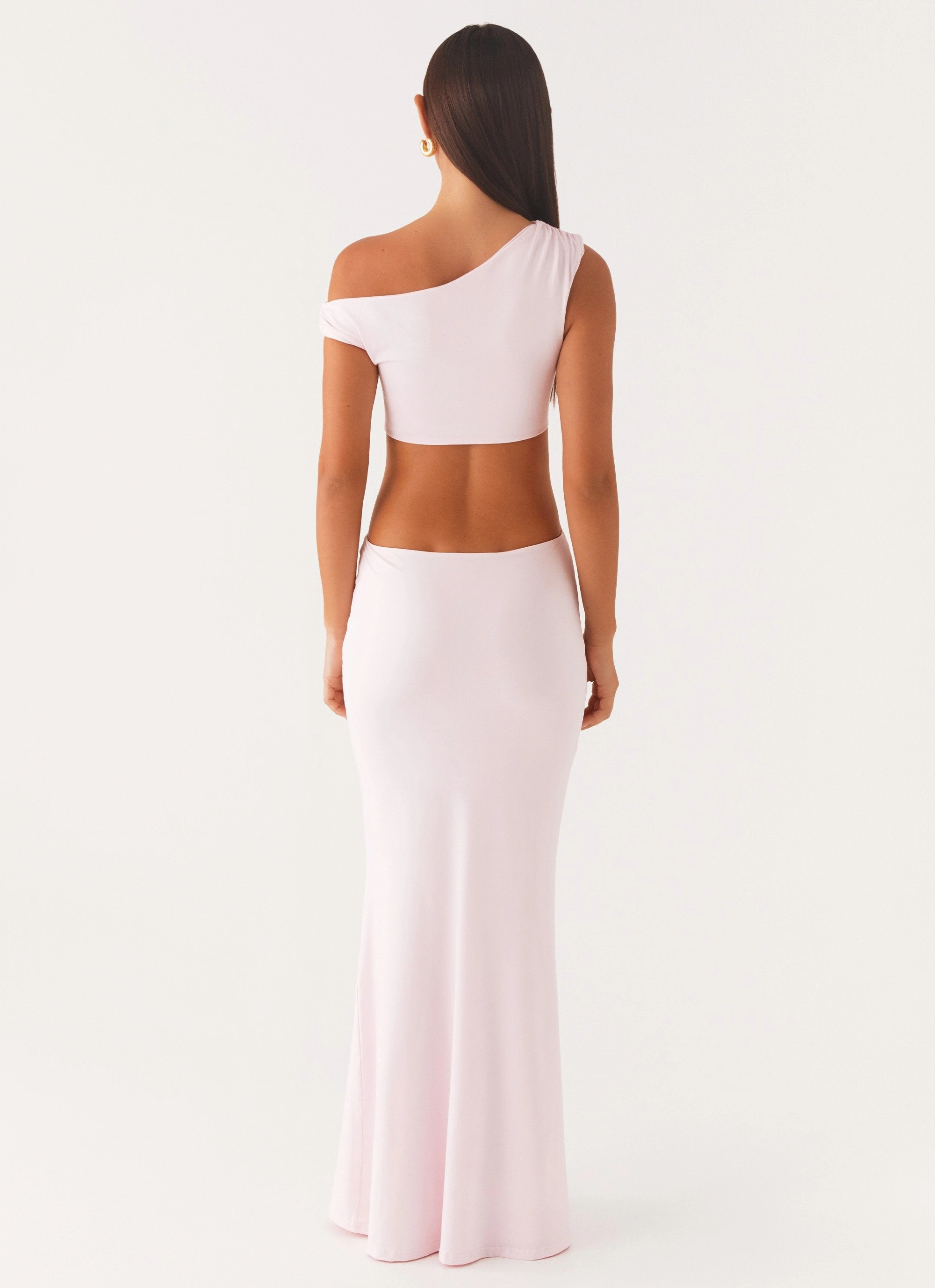 Veronica Maxi Dress - Pink Work Mood Fine Details