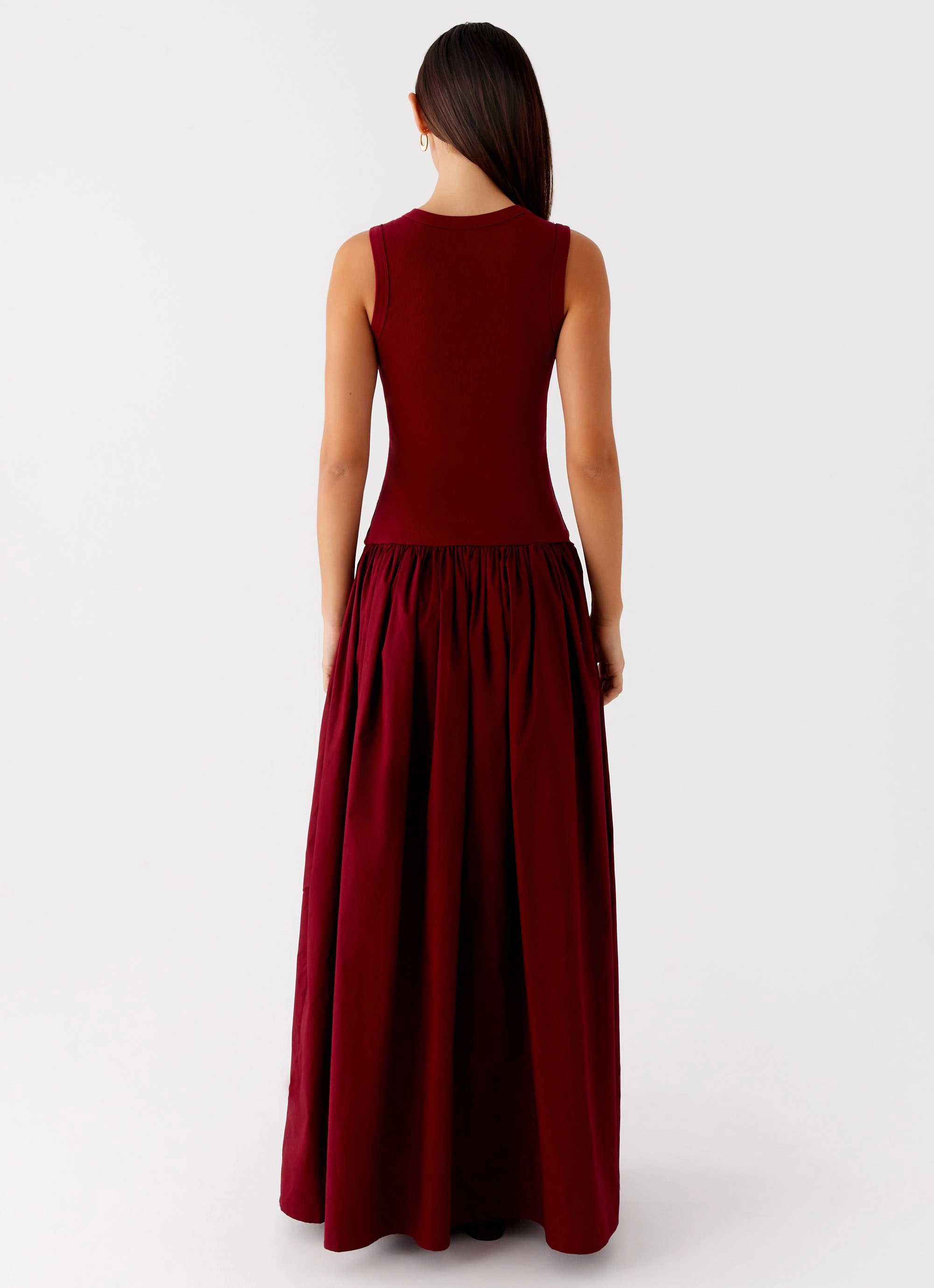 Trendy Piece Shivani Maxi Dress - Maroon