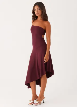 Juliana Midi Dress - Mulberry Summer Wardrobe
