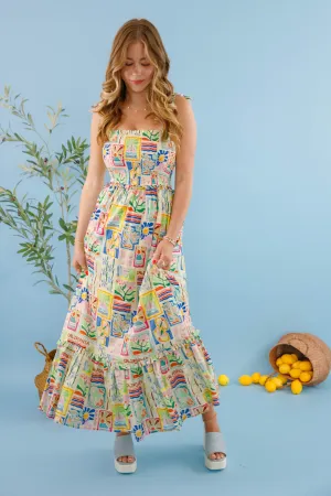 Work Look Linda Flora Midi Dress