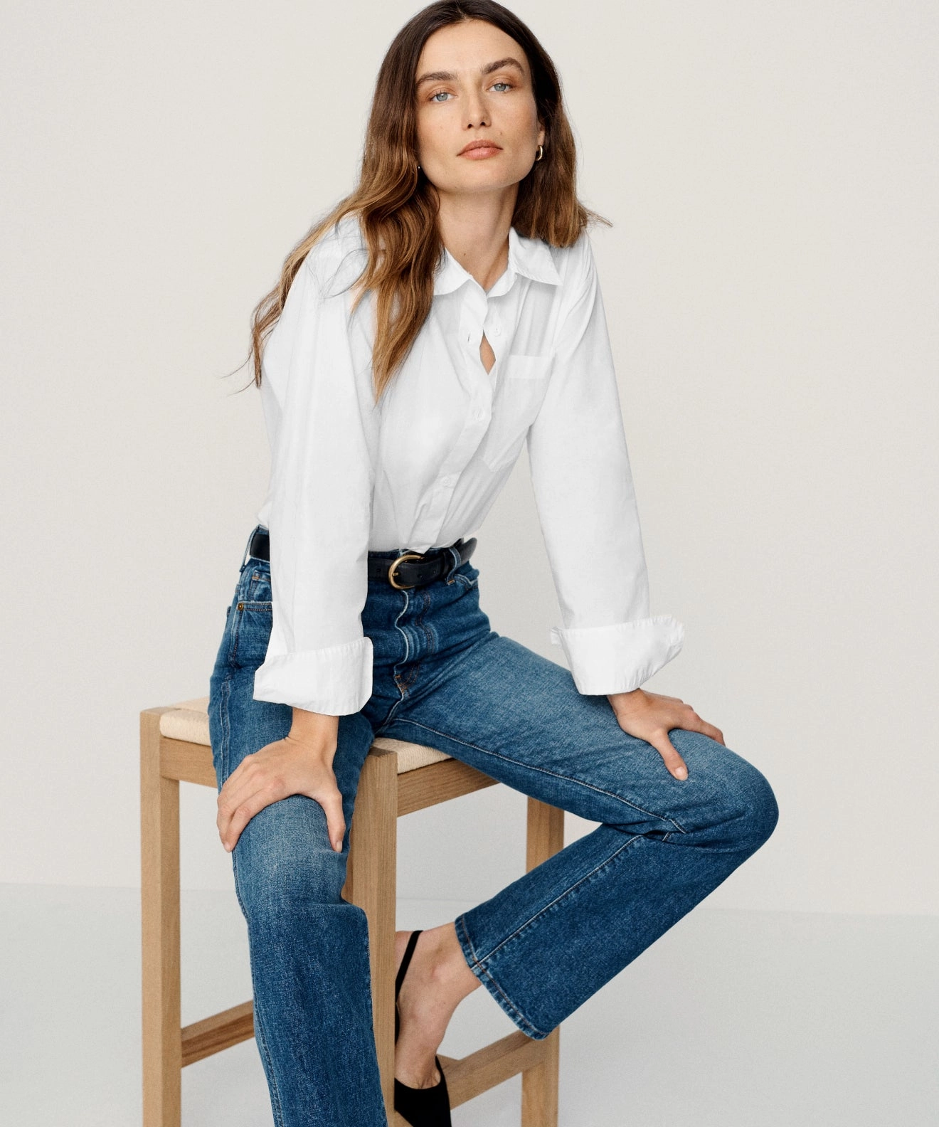 Boyfriend Shirt Multipanel Construction