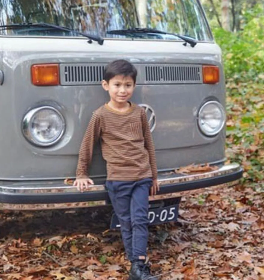 Boys Slim Fit 100% Cotton Joggers in Navy: Size  2 to 12 Years