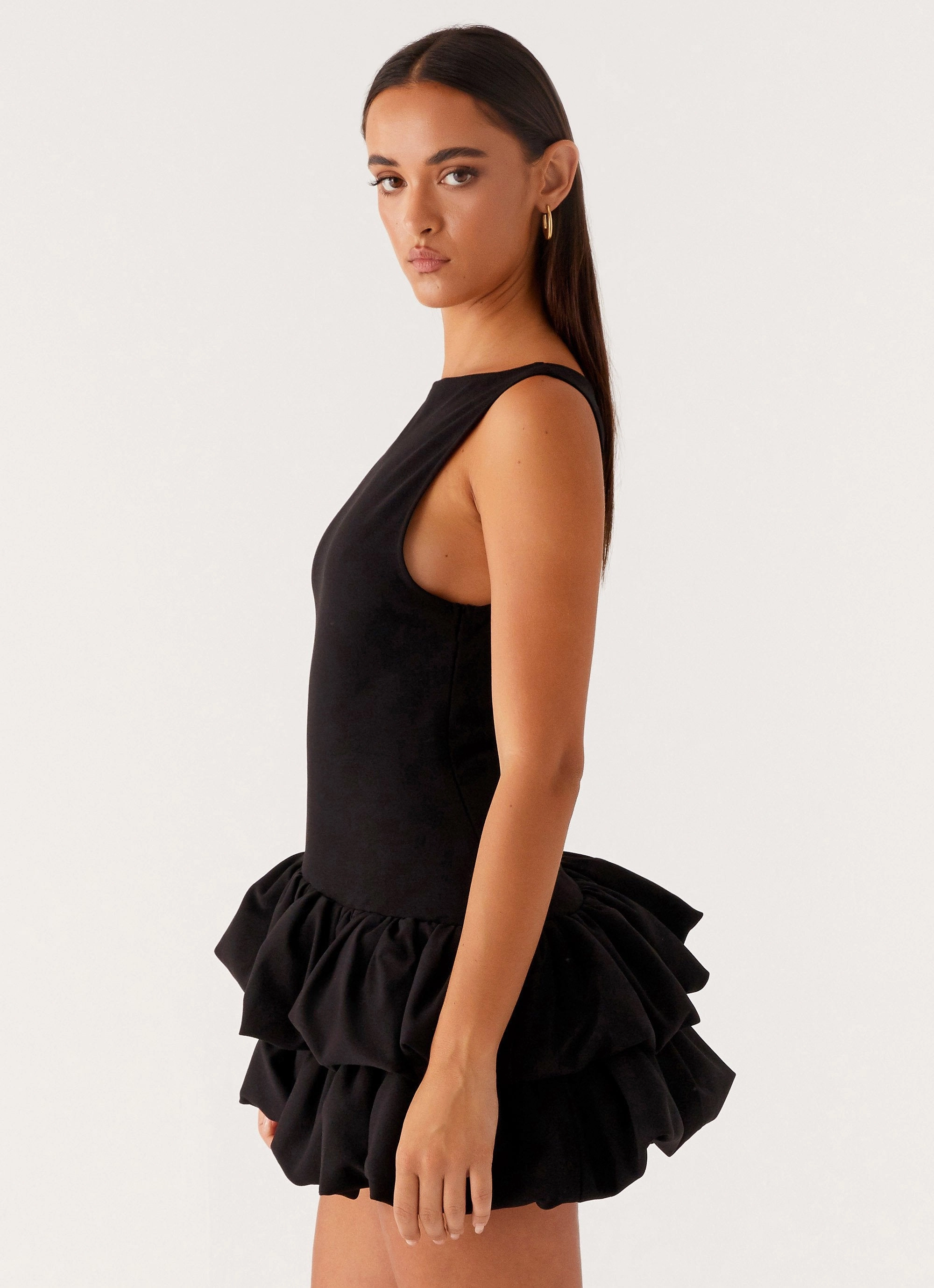 Break Free Mini Dress - Black Stylish Look Refined Aesthetic