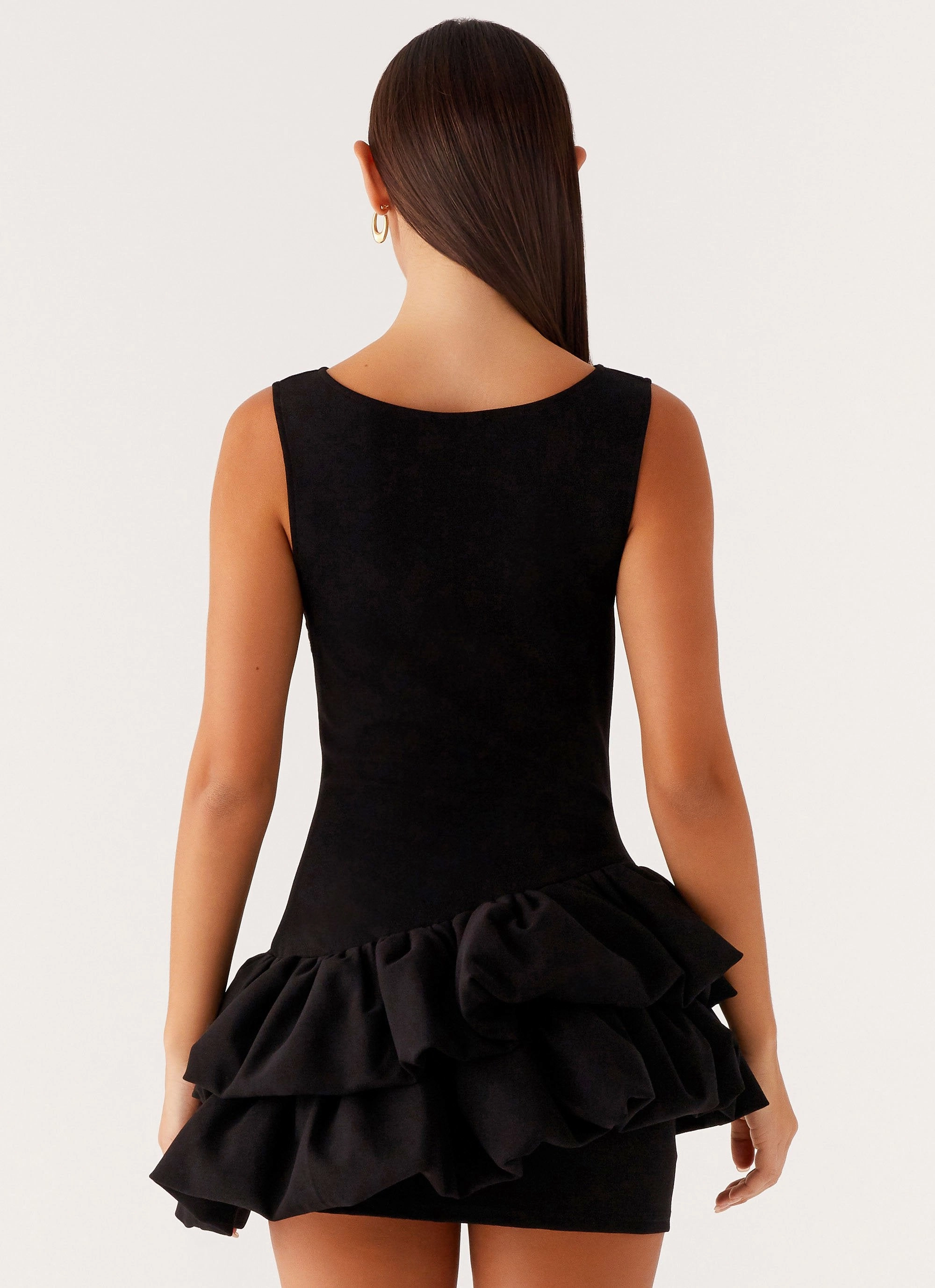 Timeless Trend Break Free Mini Dress - Black