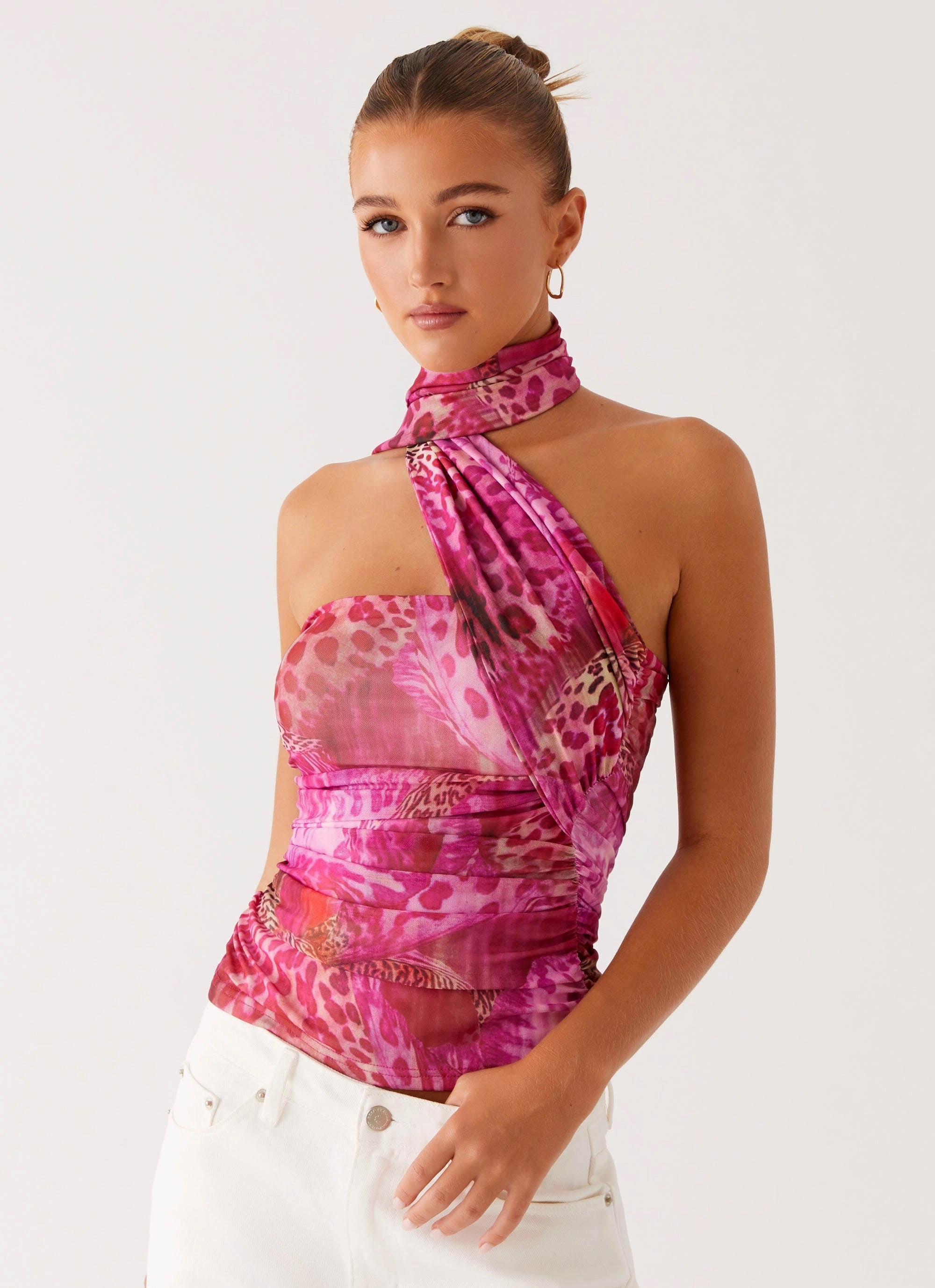 NonIrritatingStitching Breaking News Top - Lavender Lagoon