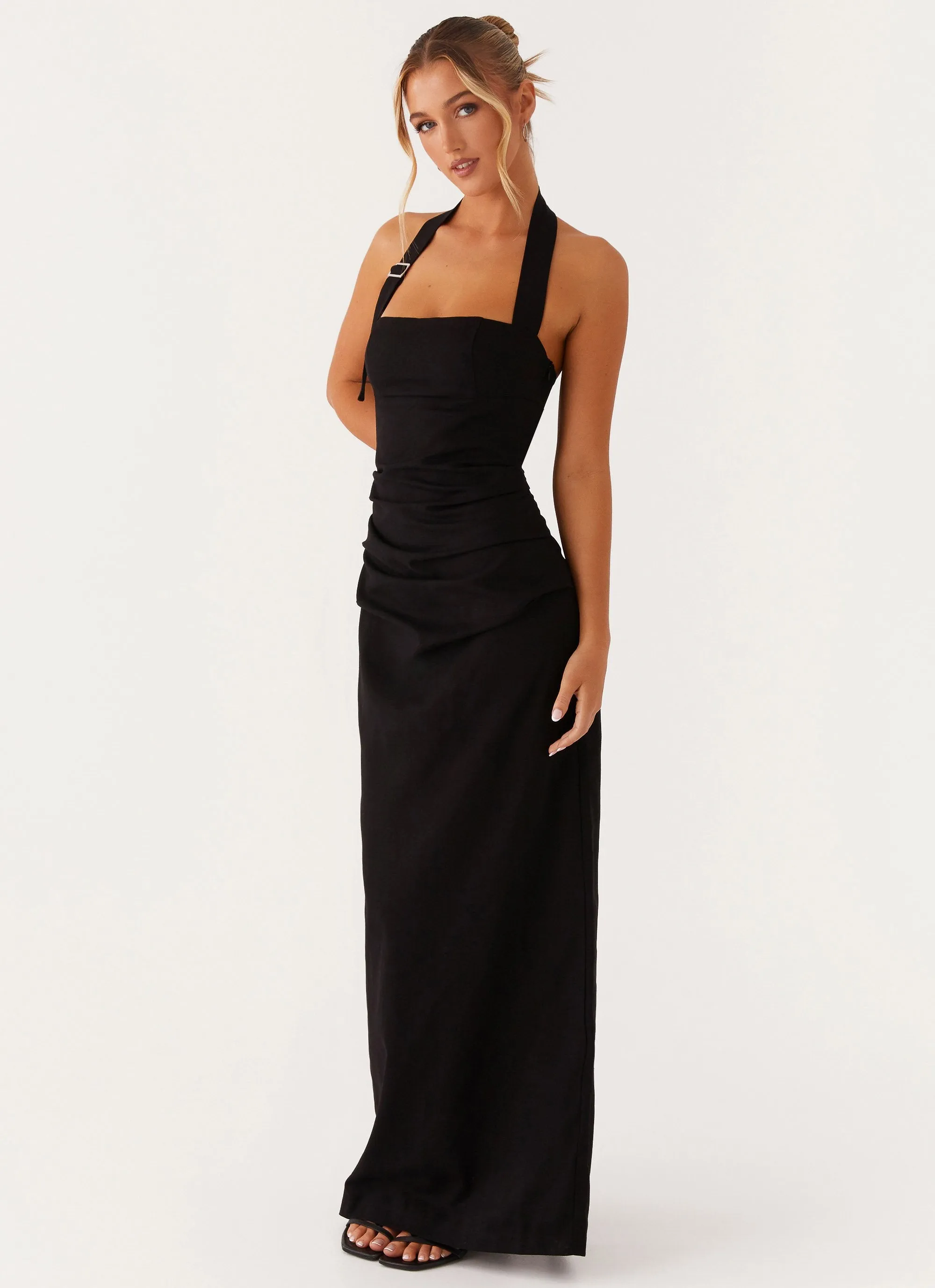 Cool Look Rumour Has it Maxi Dress - Black