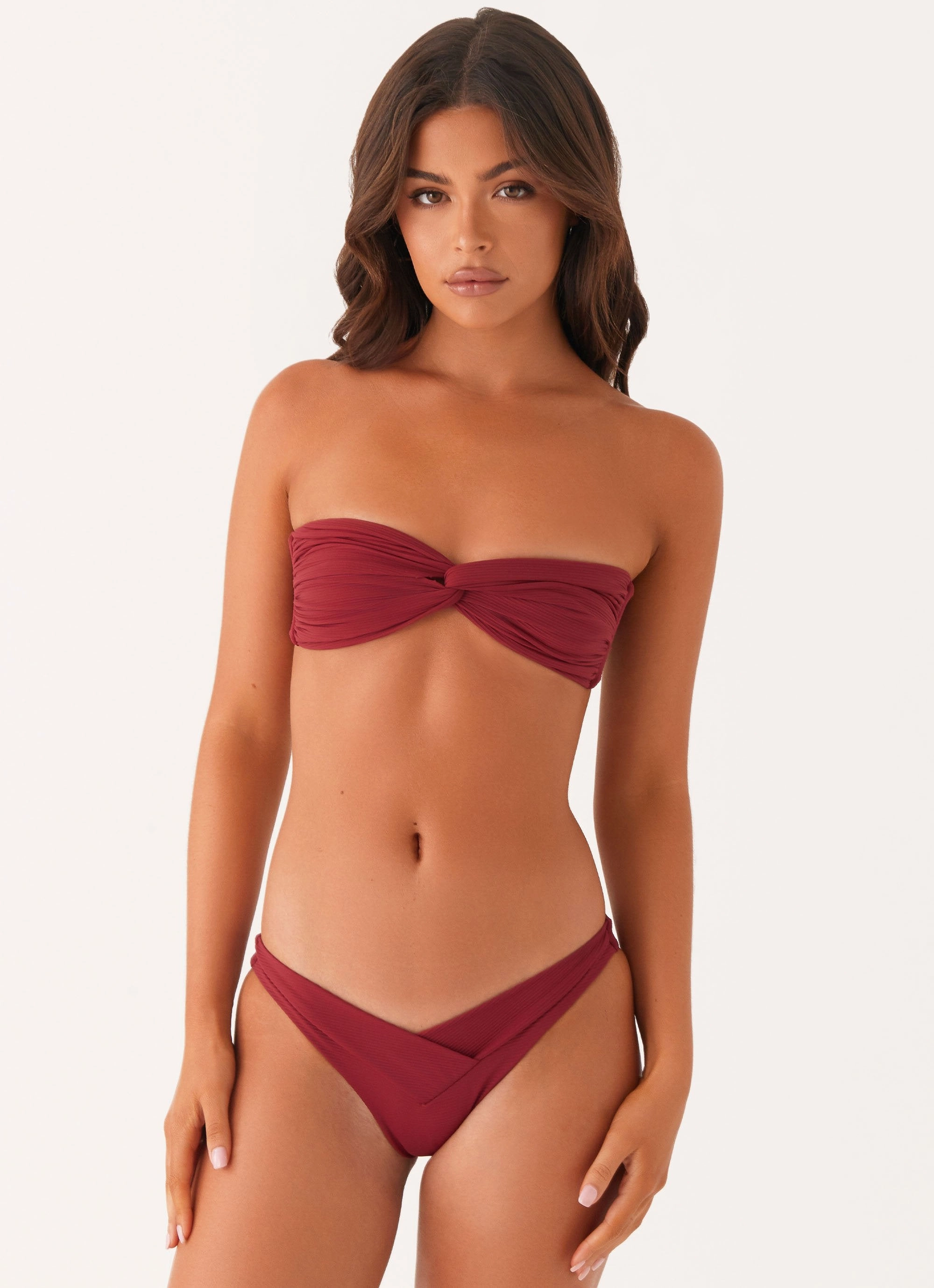 Delta Bikini Bottoms - Mulberry Casual Fit