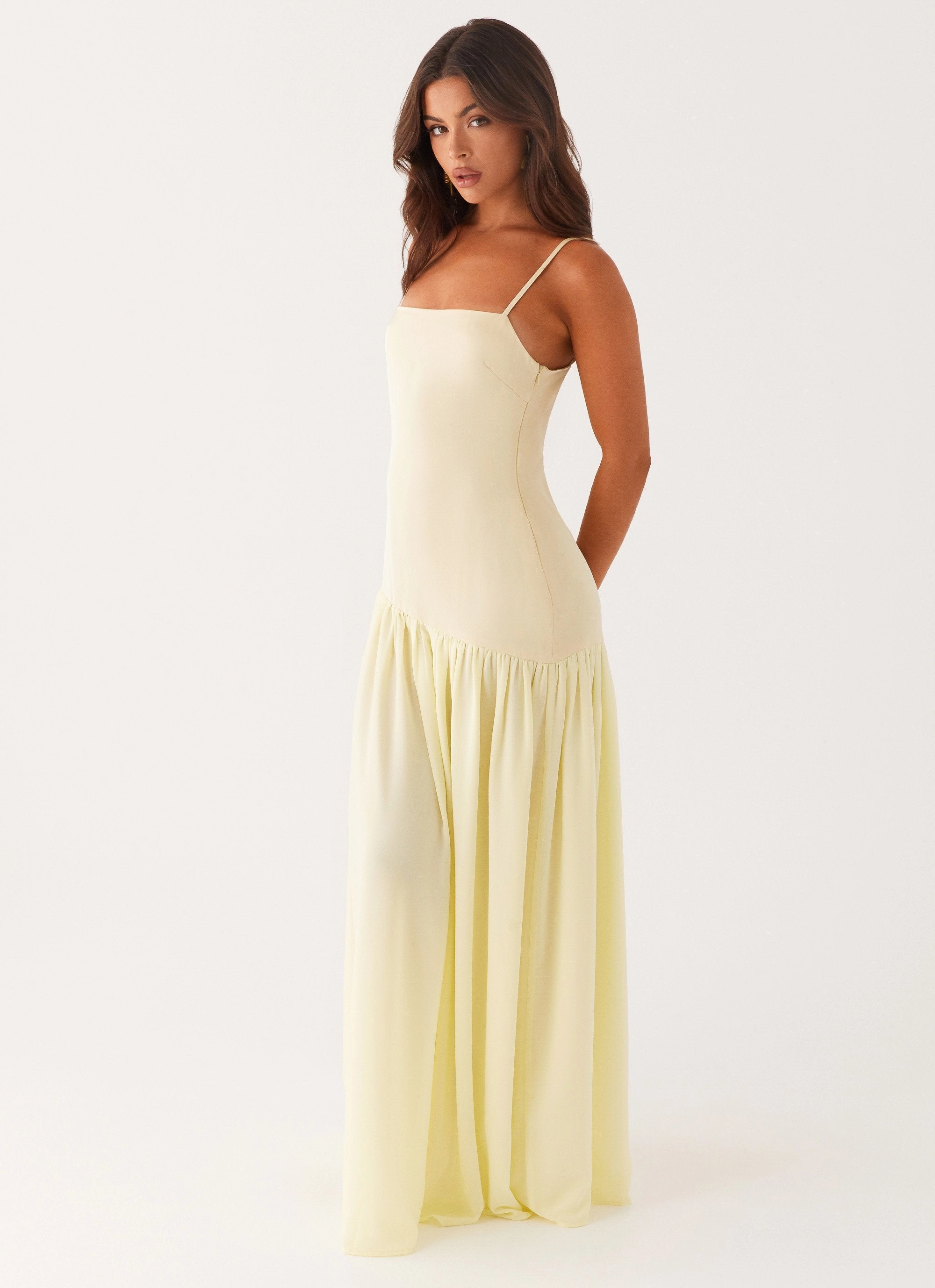 Sleek Comfort Asteria Maxi Dress - Yellow