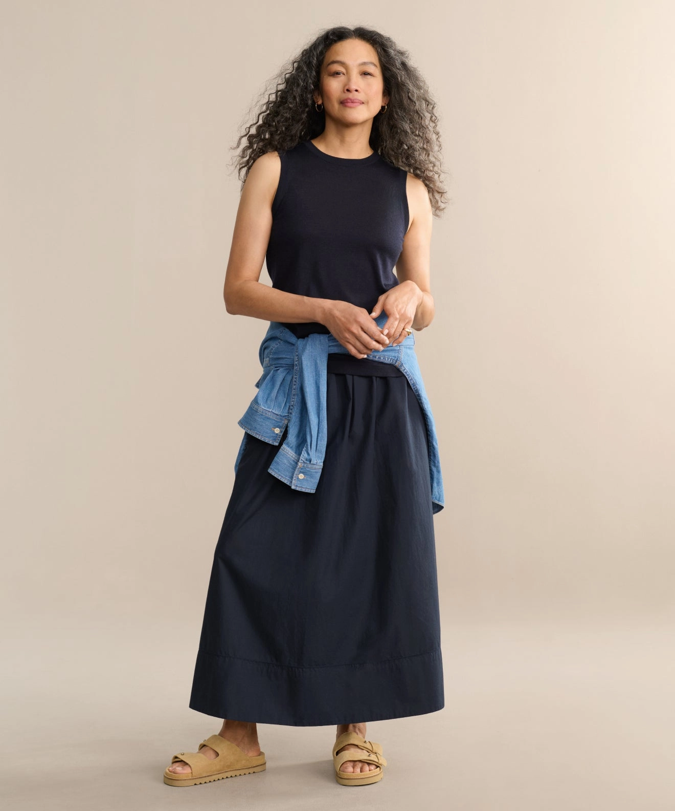 Merino Tank Sporty Cardigan