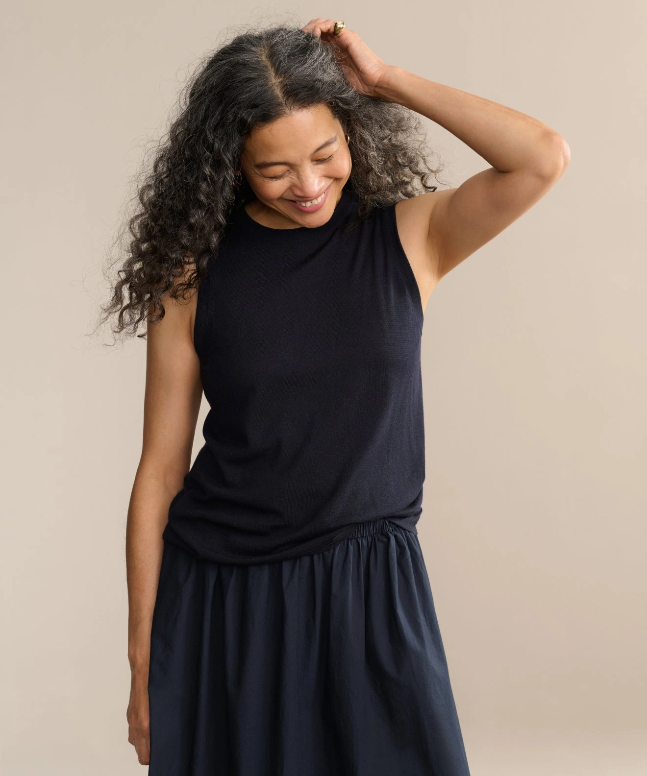 All Season Wear Fabric Merino Tank