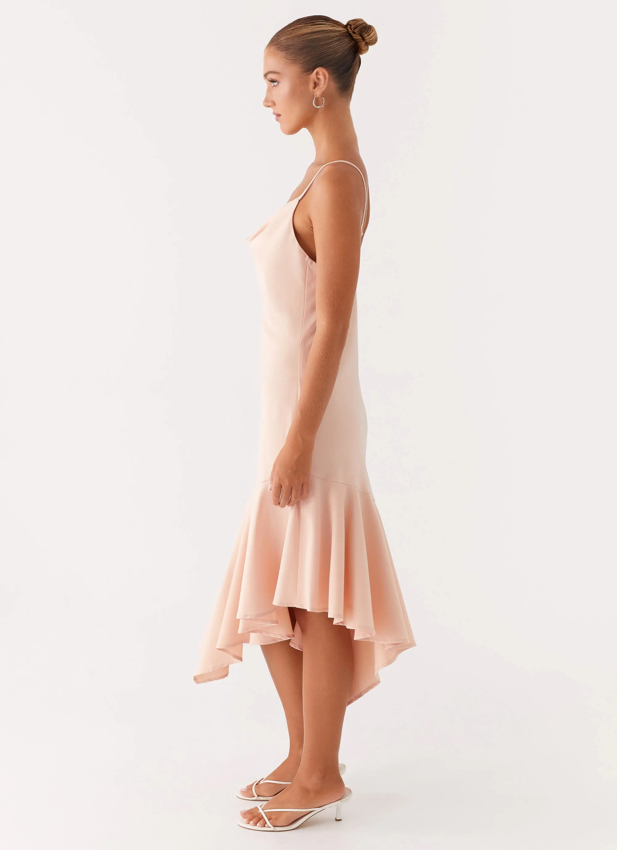 Korby Midi Dress - Pink Theater-Night