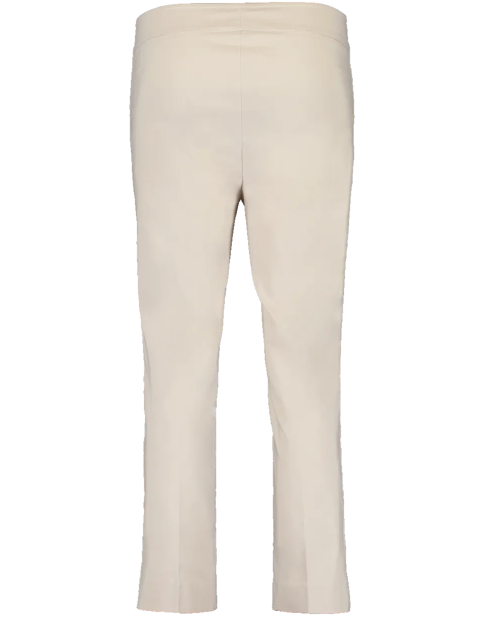 Brigitte Straight Leg Side Slit Pant