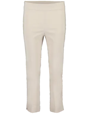 Brigitte Straight Leg Side Slit Pant