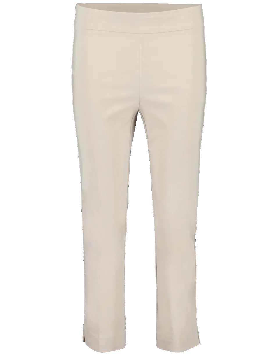 Brigitte Straight Leg Side Slit Pant