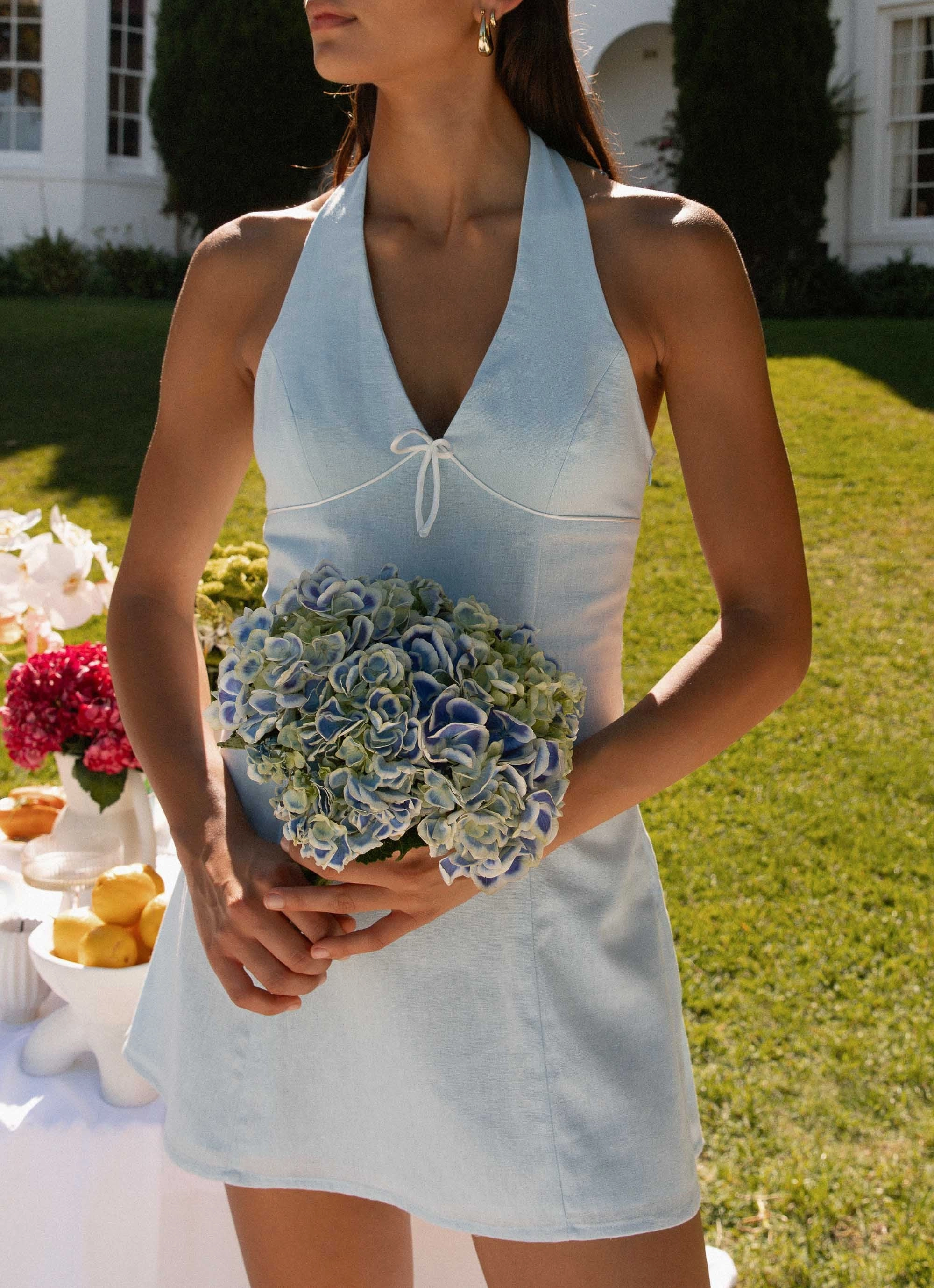 Bronte Mini Dress - Blue All-Occasion Look Daily Confidence