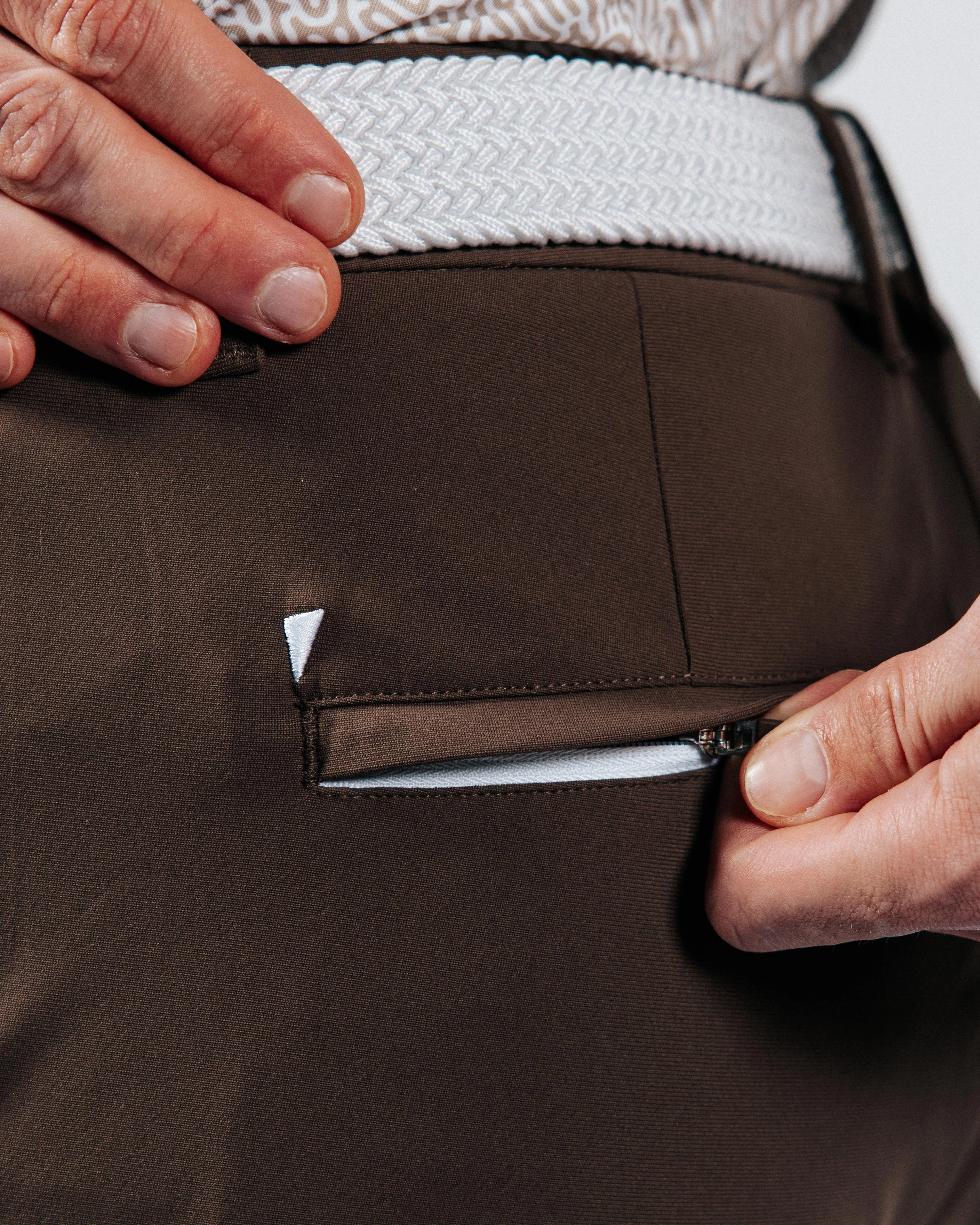 Brown Traditional Pants Stylish Comfort Sport Layer