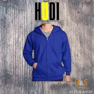 BSI 908 H - 10.5oz Heavy Duty Zip-up Hoodie With Brushed Fleece Interior