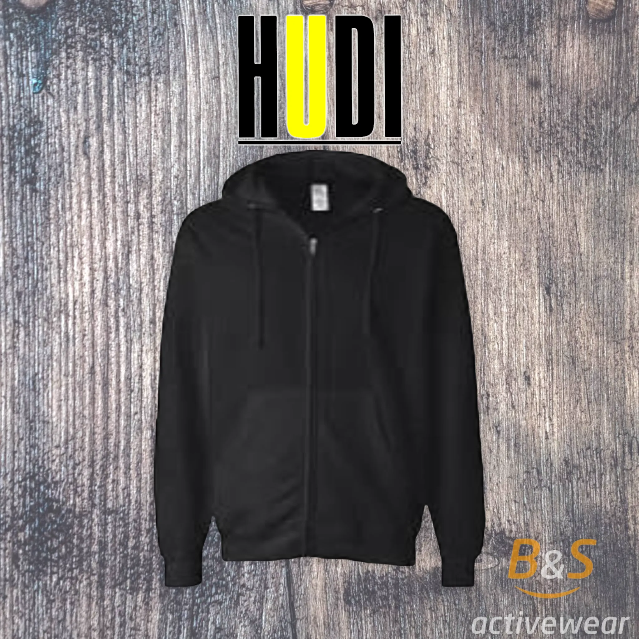 BSI 908 H - 10.5oz Heavy Duty Zip-up Hoodie With Brushed Fleece Interior