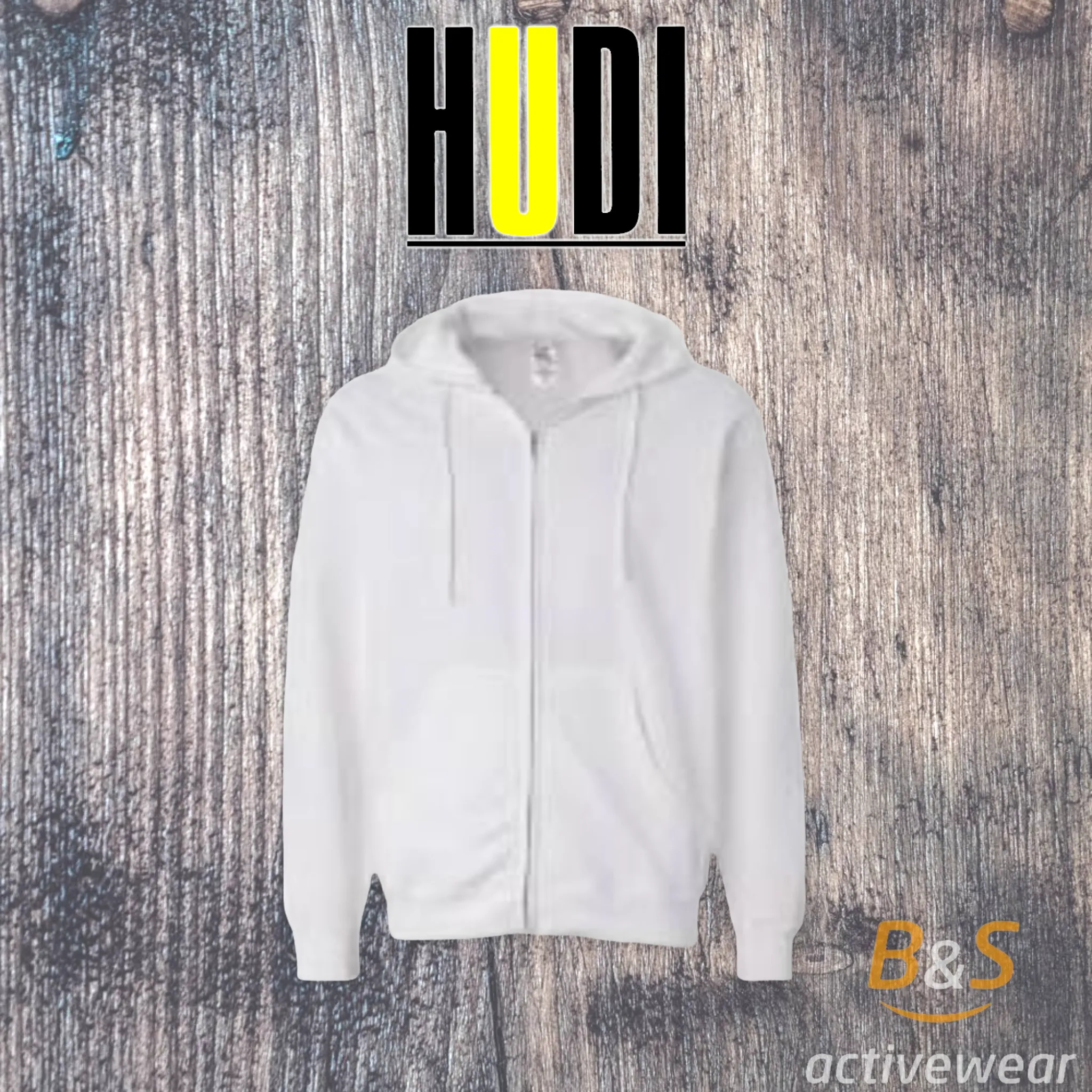 BSI 908 H - 10.5oz Heavy Duty Zip-up Hoodie With Brushed Fleece Interior